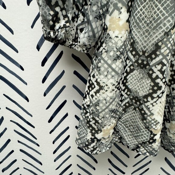 Leith Snake Print Dress - Small - Picture 4 of 5